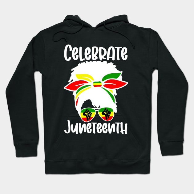 Celebrate Juneteenth Ancestors Black African American Hoodie by ZimBom Designer